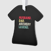 Echtgenoot van de  retro-kerstman ornament (voorkant)