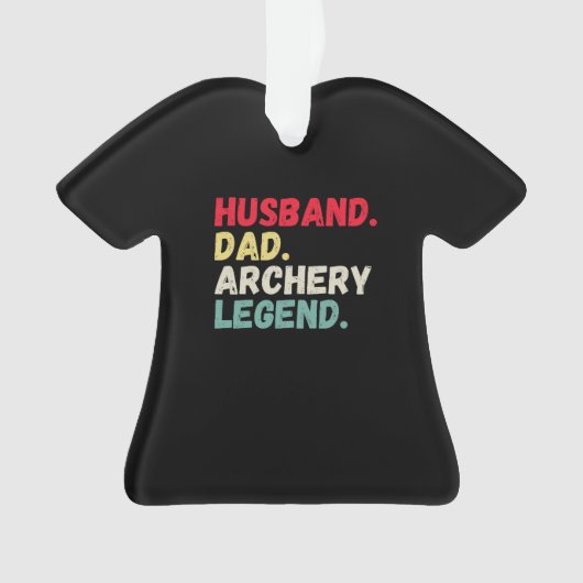 Echtgenoot van de  retro-kerstman ornament (voorkant)