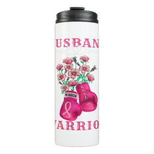Echtgenoot van een Warrior Breast Cancer Awareness Thermosbeker
