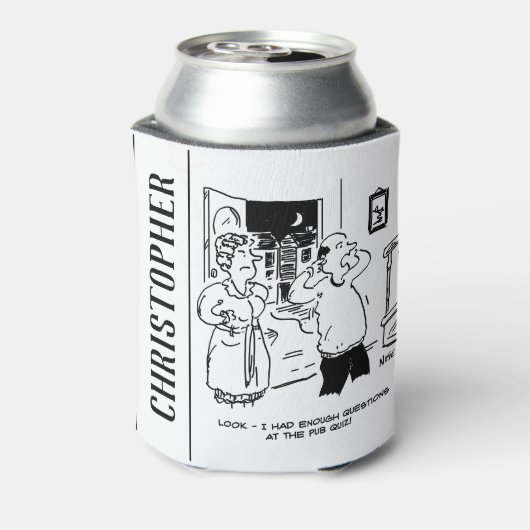 Echtgenoot wil geen vragen stellen blikjeskoeler (Blikje Achterkant)