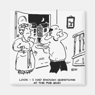 Echtgenoot wil geen vragen stellen magneet