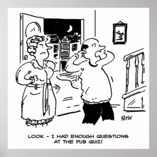 Echtgenoot wil geen vragen stellen poster