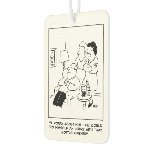 Echtgenoot zou zichzelf kunnen verwonden met fleso luchtverfrisser (Links)