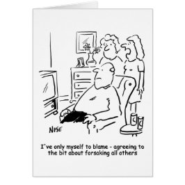 Echtgenote betreurt haar trouwstem