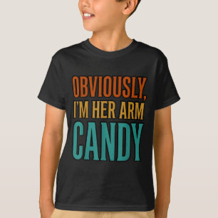 Echtgenote echtgenoot vriendin stel ik ben haar ar t-shirt