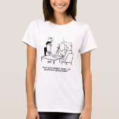 Echtgenote heeft een gebroken arm in een zingeling t-shirt (Voorkant)