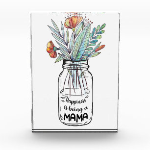 Echtgenote Kunstengeluk is een mama Fotoblokken