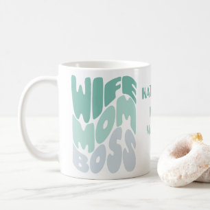 Echtgenote, mam, baas op maat koffiemok