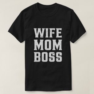 Echtgenote mam Boss T-shirt