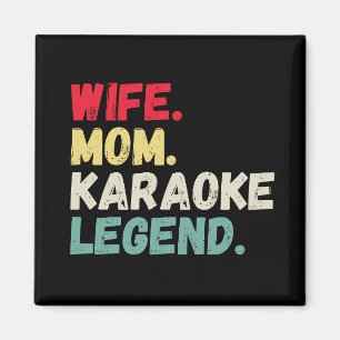 Echtgenote mam karaoke legende die  grappig zingt magneet