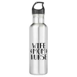Echtgenote mam Nurse Graphic Waterfles