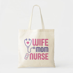 Echtgenote mam Nurse Tote Bag