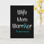Echtgenote mam Warrior...TN Kaart (Gele Bloem)