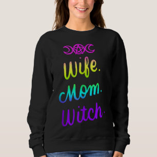 Echtgenote mam Witch Funny Halloween Women Gifts W Trui