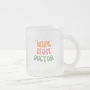 Echtgenote, mama, dokter matglas koffiemok