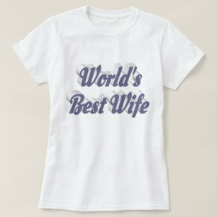 Echtgenote met grijze tekst T-Shirt