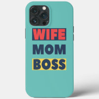 Echtgenote Moeder Baas Grappig Moederdag ontwerp