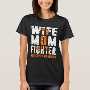 Echtgenote Moeder Strijder Rsd Crps Bewustzijn T-shirt