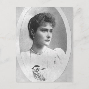 Echtgenote tsaar - tsarina ALEXANDRA van Rusland # Briefkaart