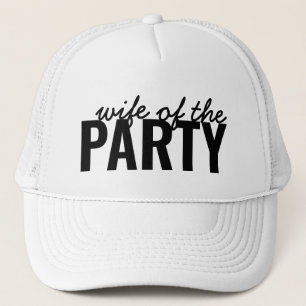 Echtgenote van de partijbride Trucker Hat Bachelor Trucker Pet