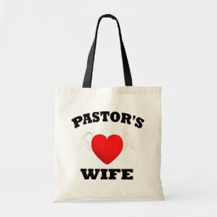 Echtgenote van dominee tote bag