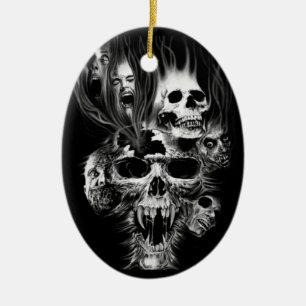 Echtgenote van Halloween - Keramisch Ornament