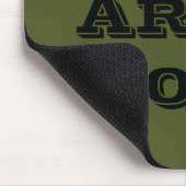 Echtgenote van het leger Mousepad Proud Muismat (Hoek)