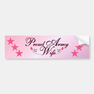 Echtgenote van het Roze en het Rode Leger Bumpersticker