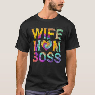 Echtgenote van mam Boss Entrepreneur Small Busines T-shirt