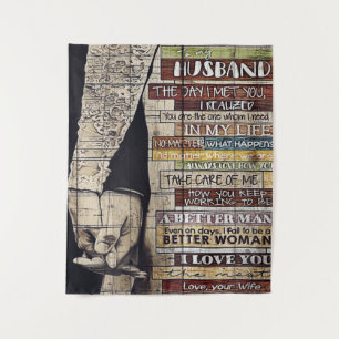 Echtgenote van mijn man Nieuw thuisdecor Wandkleed