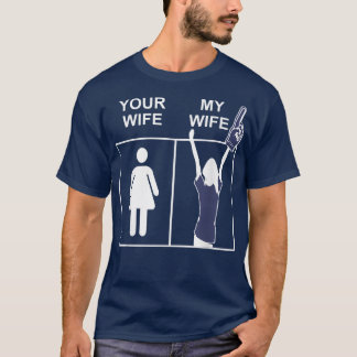 Echtgenote van mijn vrouw, grappige vrouw van Husb T-shirt