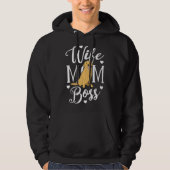 Echtgenote van moeder Boss Golden Retriever Dog Ma Hoodie (Voorkant)