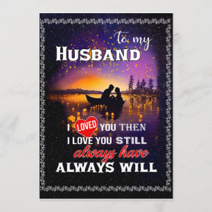 Echtgenoten Liefhebbers   Aan mijn man Ik hield va Kaart