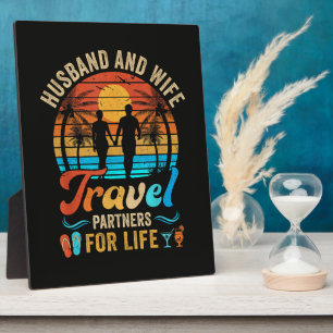 Echtgenoten Reizen Samen Lifelong Strand Fotoplaat
