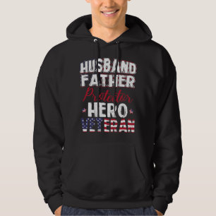 Echtgenvader beschermster Hero Veteran Shirt vader