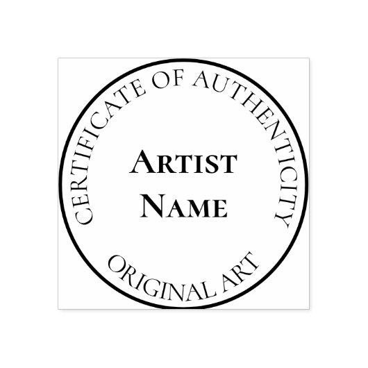  echtheidscertificaat Stempel (Afrduk)