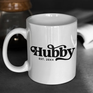 Echtpaar Huwelijksjubileum Aangepast Retro Koffiemok