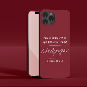 Echtscheiding Je was mijn kopje thee moderne kerse iPhone 13 Hoesje