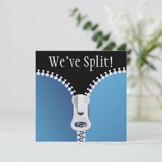 Echtscheiding - SRF Kaart (Staand voorkant)