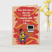 Echtscheidings-I.Q.-kaart Kaart (Gele Bloem)