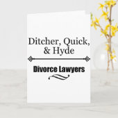 Echtscheidingsadvocaten Kaart (Gele Bloem)