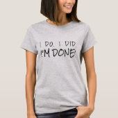 echtscheidingsconvenant | Nieuwigheid Grappig dat  T-shirt (Voorkant)
