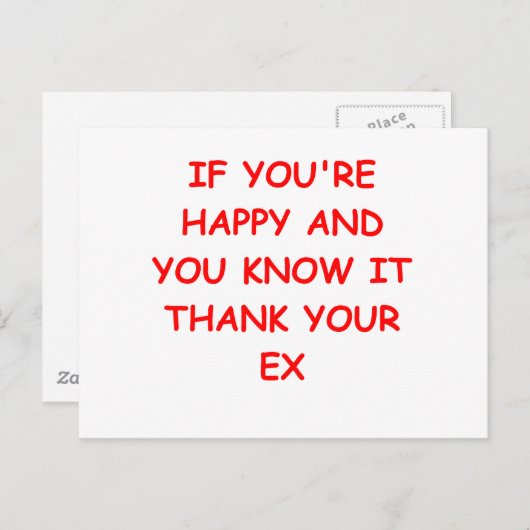 echtscheidingsgrap briefkaart (Voorkant / Achterkant)