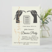 Echtscheidingspartij nodigt uit: Vrijheid Kaart (Staand voorkant)