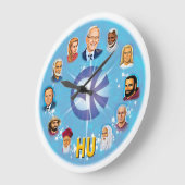 ECK Masters Wall Clock Grote Klok (Hoek)