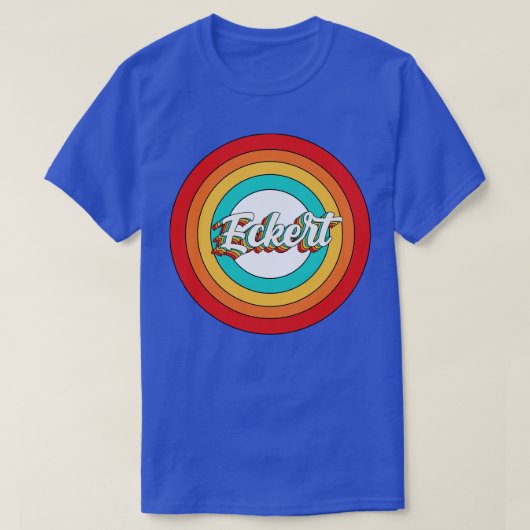 Eckert Naam Shirt Eckert Circle (Design voorkant)