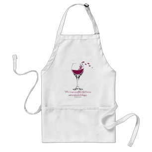 Éclaboussement du tablier merlot