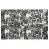 Éclaboussure blanche sur le tissu noir (Yard)