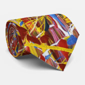 Éclaboussure de cravate de couleur (Roulé)