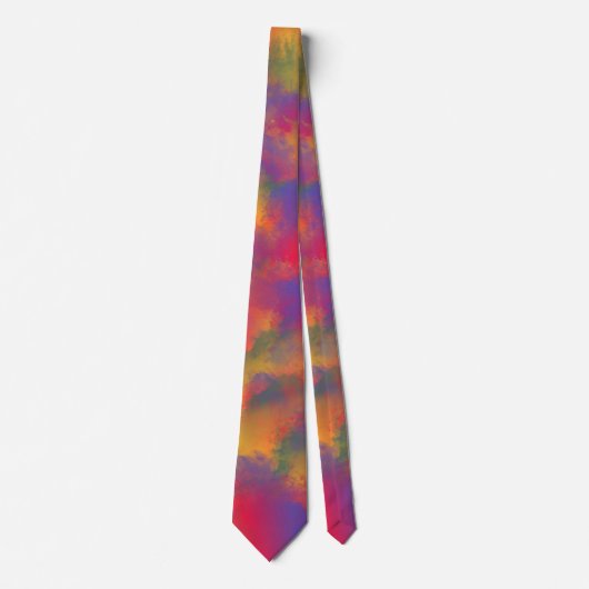 Éclaboussure de la cravate d'hommes de couleur (Devant)